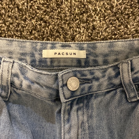 Floral PacSun jeans for a lower price worn a few times baggy fit very comfortabl - Picture 2 of 4
